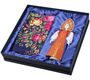 Набор Марфа: кукла в народном костюме, платок, синий