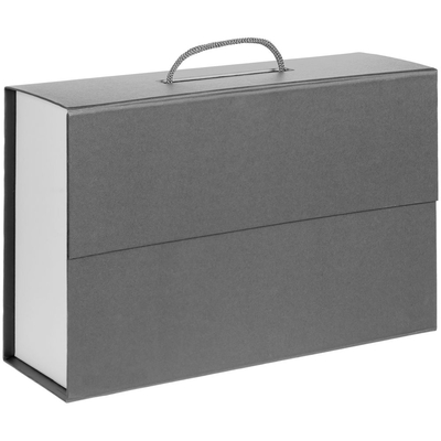 Коробка Case Duo, белая с серым