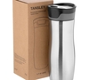 Термостакан Tansley, герметичный, вакуумный, серебристый