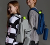 Детский рюкзак Base Kids с пеналом, серый