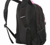 Рюкзак школьный Swissgear, черный с розовым