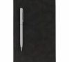 Блокнот Magnet с ручкой, черно-серый