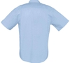 Рубашка мужская с коротким рукавом BRISBANE, голубая
