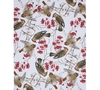 Флисовый плед Winter Bird