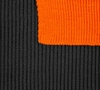 Шарф Snappy, темно-серый с оранжевым