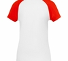 Футболка женская «Ищи суть», белая с красным