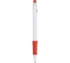 Ручка шариковая Фиджи, белый/красный