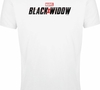 Футболка Black Widow, белая