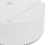 Bluetooth-колонка с беспроводной зарядкой relaxTime, белая