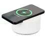 Bluetooth-колонка с беспроводной зарядкой relaxTime, белая
