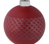 Елочный шар Queen с лентой, 10 см, красный