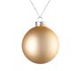 Оформительский шар Finery, 8 см, матовый золотистый