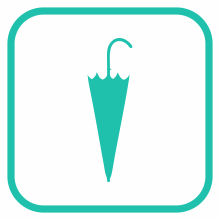 Зонты-трости под нанесение логотипа