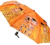 Набор: платок, складной зонт Климт. Поцелуй, оранжевый