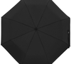 Зонт складной Show Up со светоотражающим куполом, черный