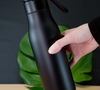 Термобутылка Steady, черная