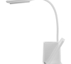 Лампа с подставкой для ручек и беспроводной зарядкой writeLight, белая