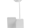 Лампа с подставкой для ручек и беспроводной зарядкой writeLight, белая