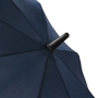 Зонт-трость Fiber Move AC, темно-синий с серым
