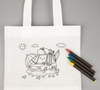 Сумка для раскрашивания Create, белая