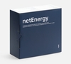Bluetooth-колонка с беспроводной зарядкой и часами netEnergy, серая