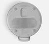 Bluetooth-колонка с беспроводной зарядкой и часами netEnergy, серая