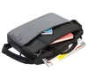 Сумка для ноутбука Qibyte Laptop Bag, темно-серая с черными вставками