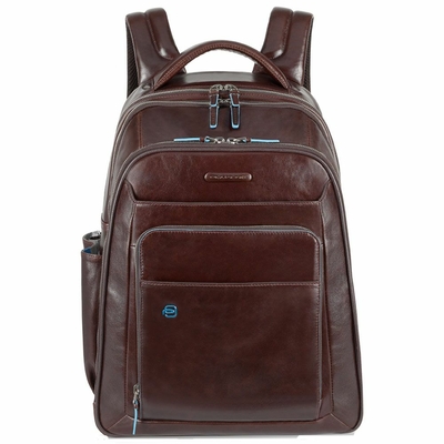 Рюкзак для ноутбука Piquadro Blue Square, красно-коричневый