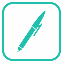 Пластиковые ручки под нанесение логотипа на заказ